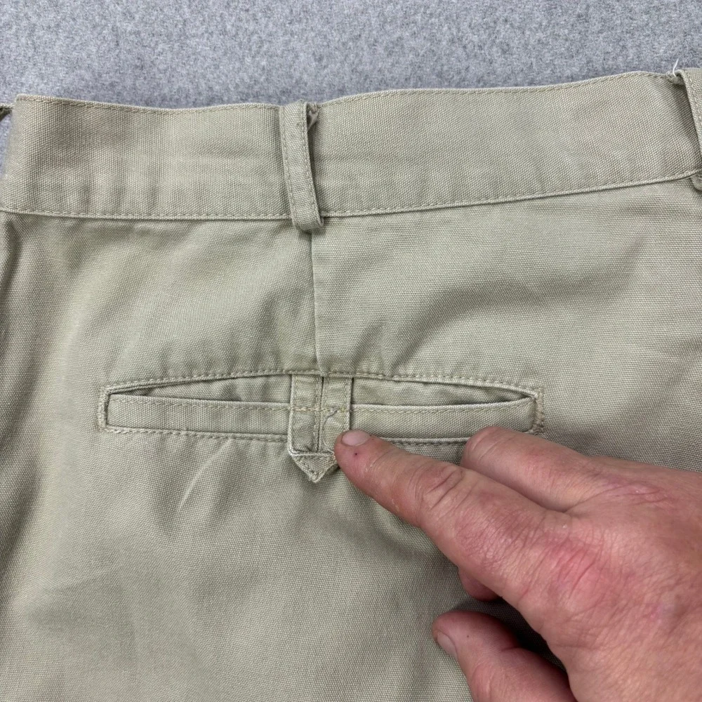 Vintage‎ 90s The North Face Pants Mens 38x31 Beige Chinos Retro Outdoor *FLAW?